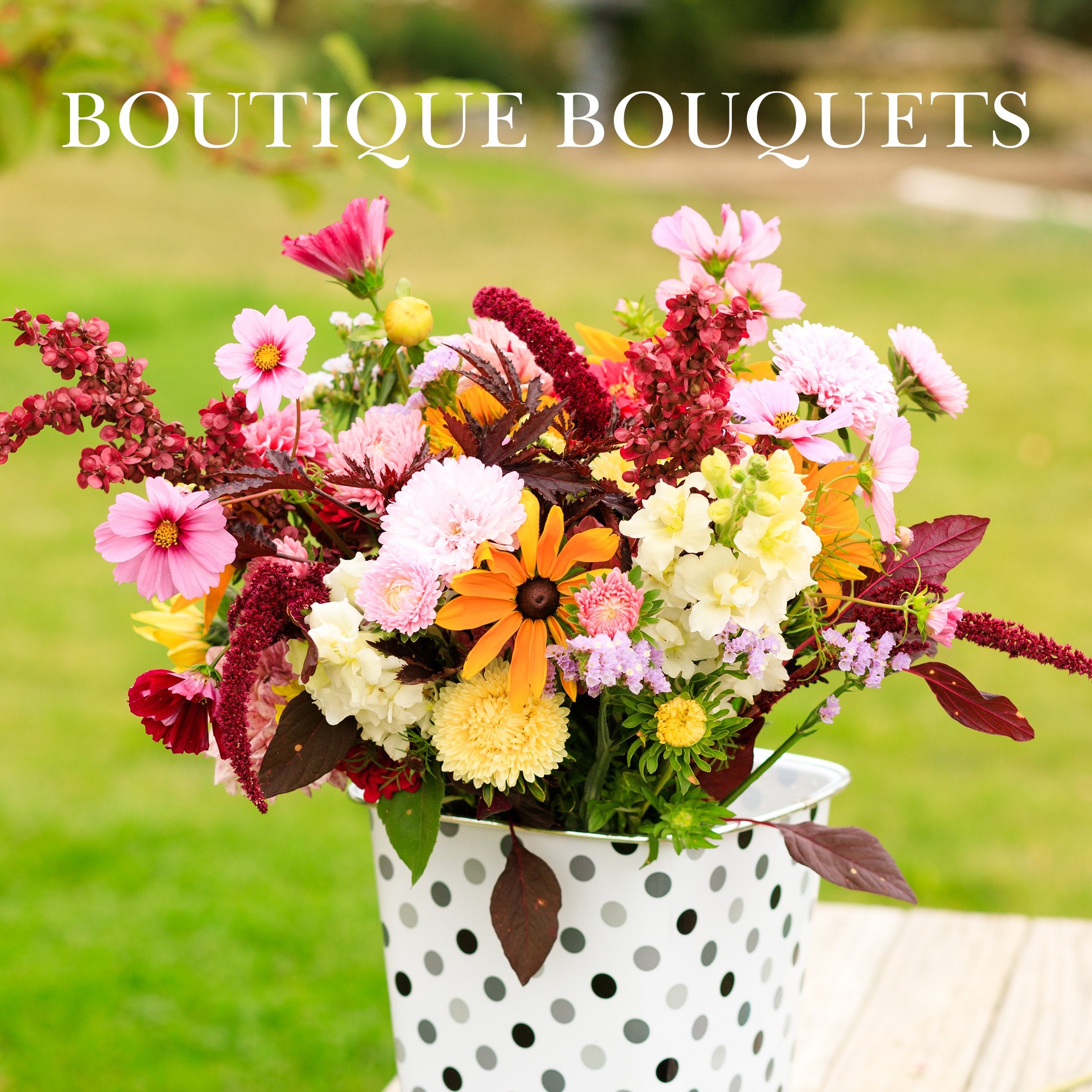 Boutique Bouquets Prairie Rose Florals