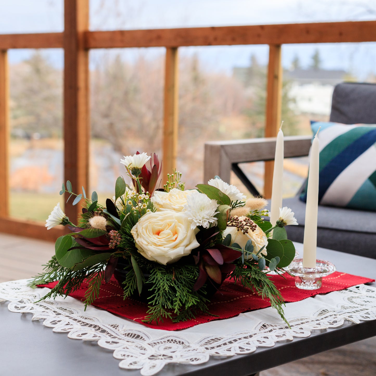 Elegant Christmas Centerpiece Workshop