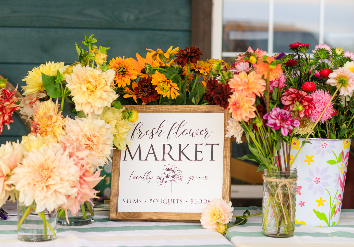 Fresh Flower Market