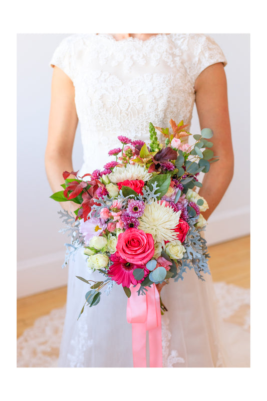 Pink Bridal Bouquet